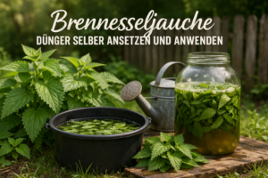 Brennesseljauche Dünger selber ansetzen und anwenden