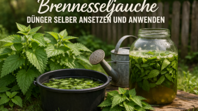 Brennesseljauche Dünger selber ansetzen und anwenden