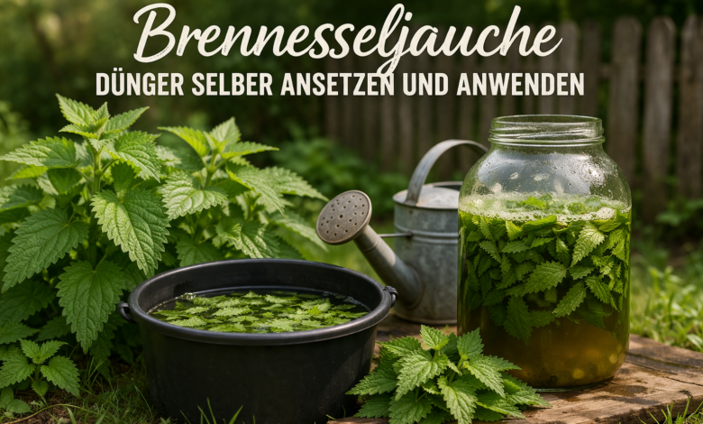 Brennesseljauche Dünger selber ansetzen und anwenden