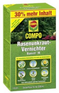 Compo 17639 Rasenunkraut-Vernichter Banvel M Test