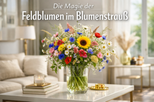 Wenn die Wiese ins Wohnzimmer zieht – Die Magie der Feldblumen im Blumenstrauß