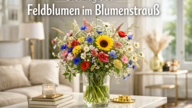 Die Magie der Feldblumen im Blumenstrauß