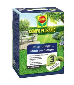 COMPO FLORANID Rasendünger mit Moosvernichter