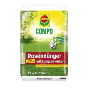 Compo Rasendünger mit Langzeitwirkung Test